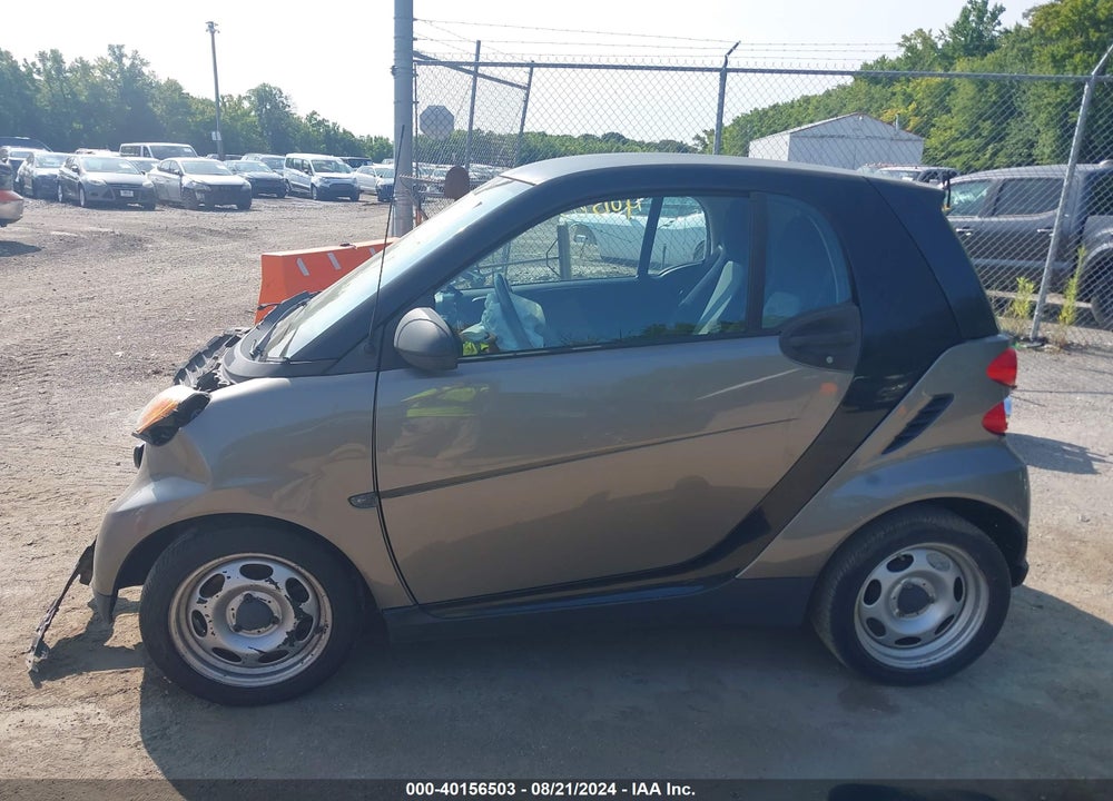 2012 SMART FORTWO PASSION/PURE VIN: WMEEJ3BA5CK535832