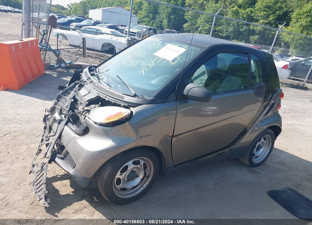2012 SMART FORTWO PASSION/PURE VIN: WMEEJ3BA5CK535832