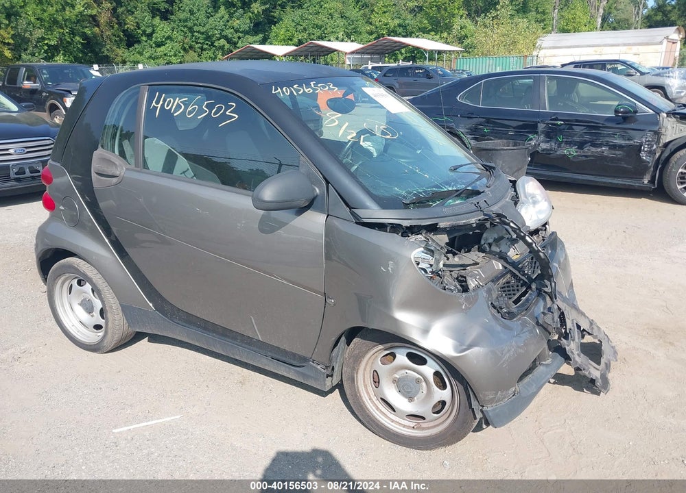 2012 SMART FORTWO PASSION/PURE VIN: WMEEJ3BA5CK535832