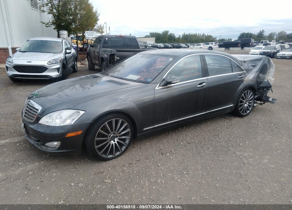 2007 MERCEDES-BENZ S 550 4MATIC VIN: WDDNG86X97A100905