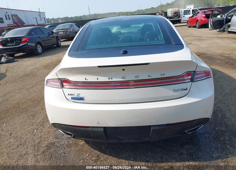 2016 LINCOLN MKZ VIN: 3LN6L2J9XGR615266