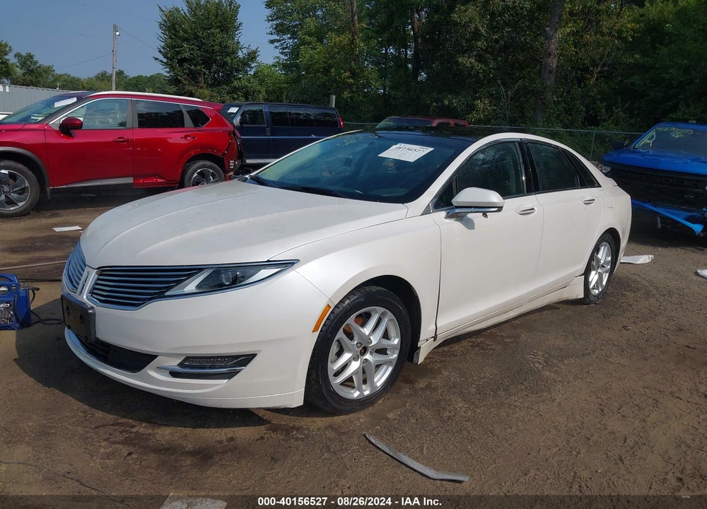 2016 LINCOLN MKZ VIN: 3LN6L2J9XGR615266