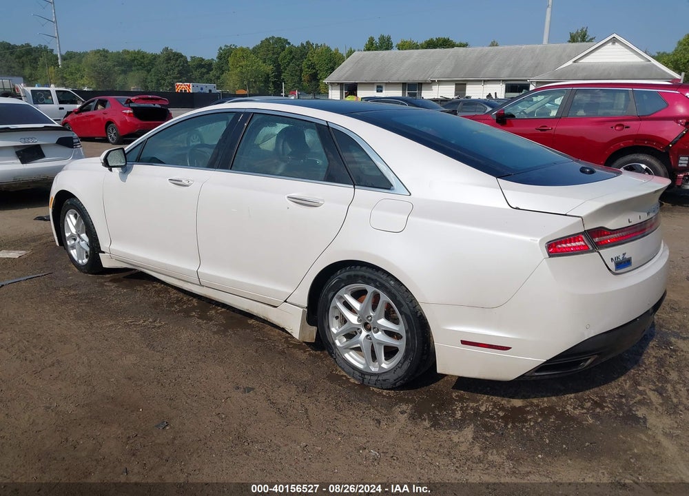 2016 LINCOLN MKZ VIN: 3LN6L2J9XGR615266