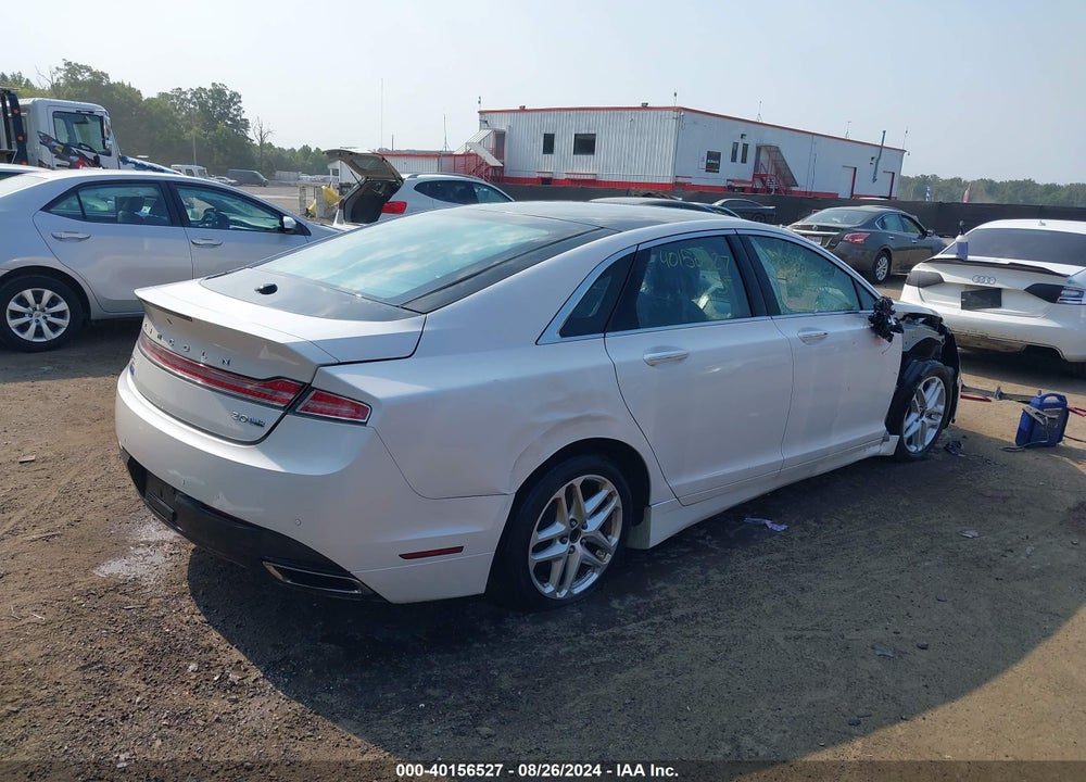 2016 LINCOLN MKZ VIN: 3LN6L2J9XGR615266
