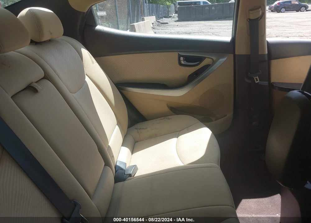 2011 HYUNDAI ELANTRA GLS (ULSAN PLANT) VIN: KMHDH4AEXBU091913
