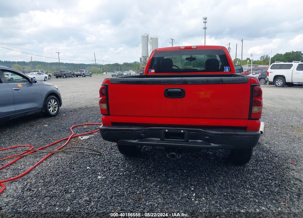 2006 CHEVROLET SILVERADO 1500 WORK TRUCK VIN: 3GCEK14V66G202762