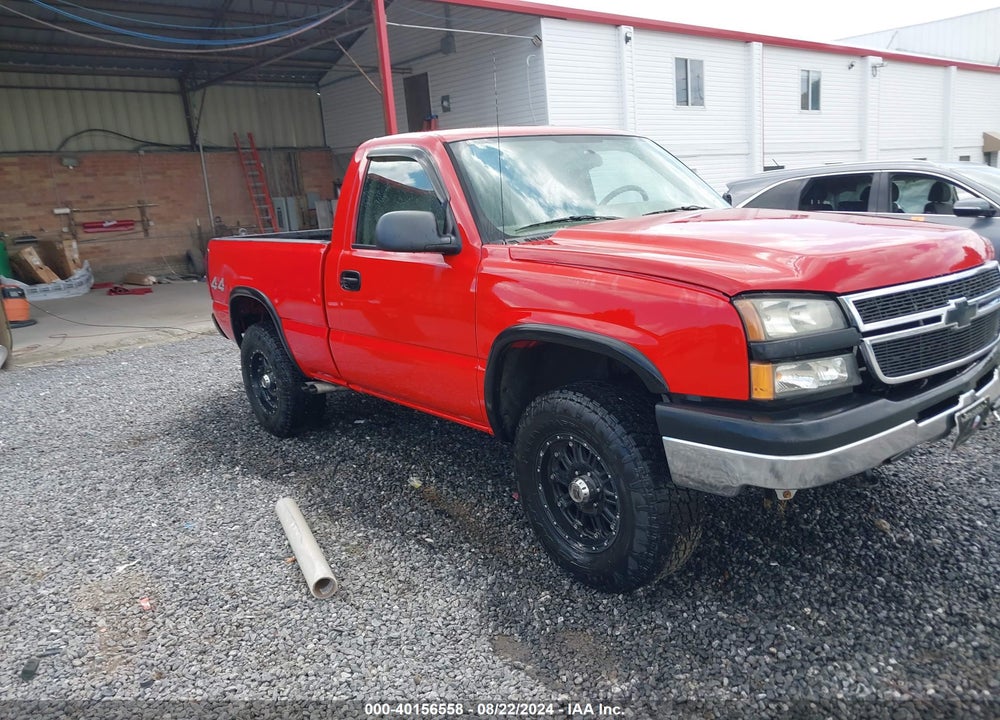 2006 CHEVROLET SILVERADO 1500 WORK TRUCK VIN: 3GCEK14V66G202762