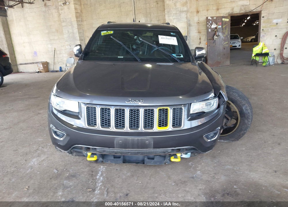 2014 JEEP GRAND CHEROKEE OVERLAND VIN: 1C4RJFCG0EC535822