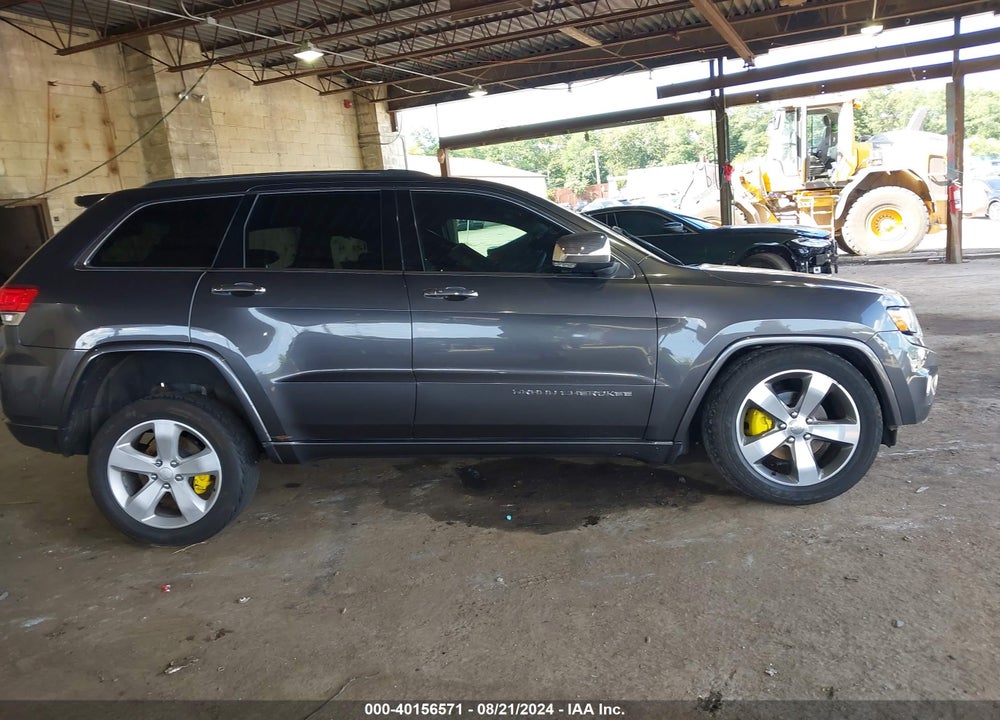 2014 JEEP GRAND CHEROKEE OVERLAND VIN: 1C4RJFCG0EC535822
