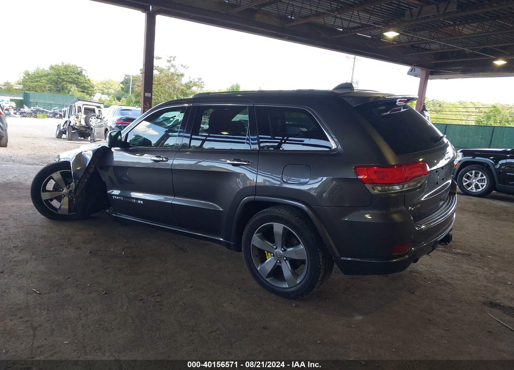 2014 JEEP GRAND CHEROKEE OVERLAND VIN: 1C4RJFCG0EC535822