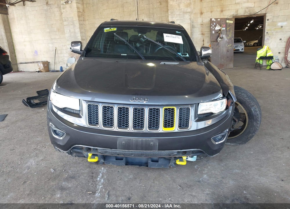 2014 JEEP GRAND CHEROKEE OVERLAND VIN: 1C4RJFCG0EC535822