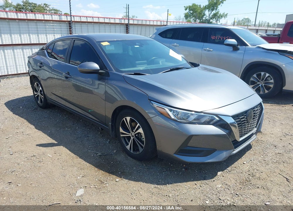 2022 NISSAN SENTRA SV XTRONIC CVT VIN: 3N1AB8CV5NY284813
