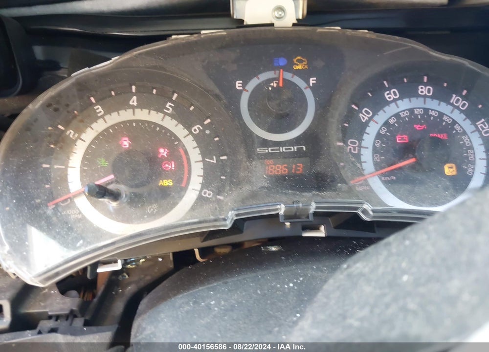 2012 SCION TC VIN: JTKJF5C76C3038725