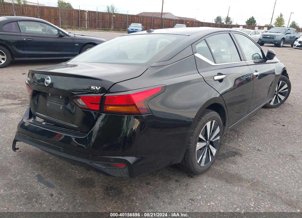 2022 NISSAN ALTIMA SV FWD VIN: 1N4BL4DV4NN389819