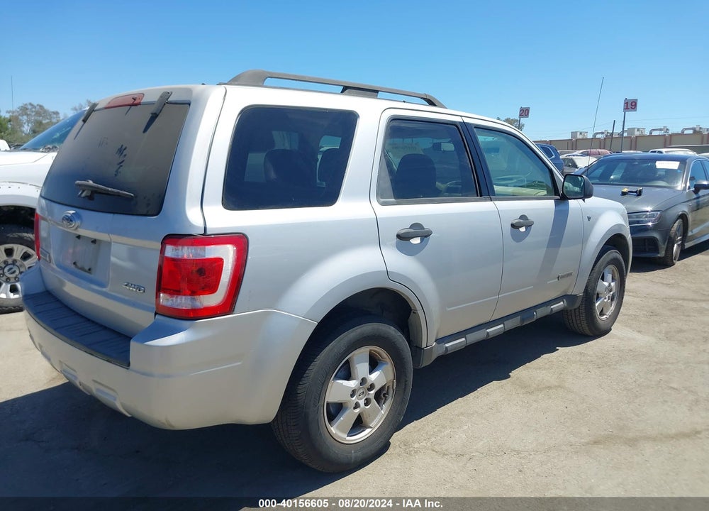2008 FORD ESCAPE XLT VIN: 1FMCU93148KA74320