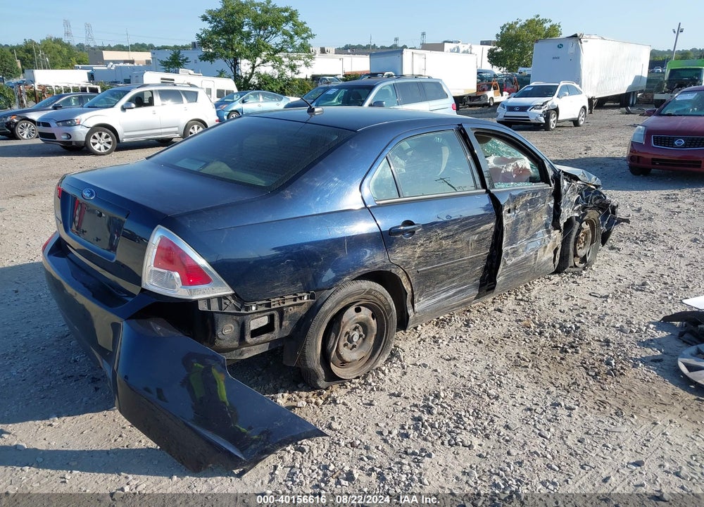 2009 FORD FUSION S VIN: 3FAHP06Z69R124720