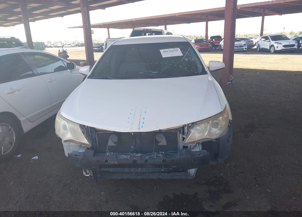 2012 TOYOTA CAMRY LE VIN: 4T4BF1FKXCR198624