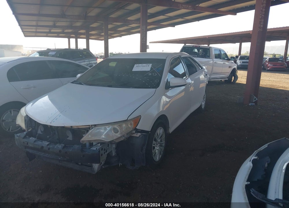 2012 TOYOTA CAMRY LE VIN: 4T4BF1FKXCR198624