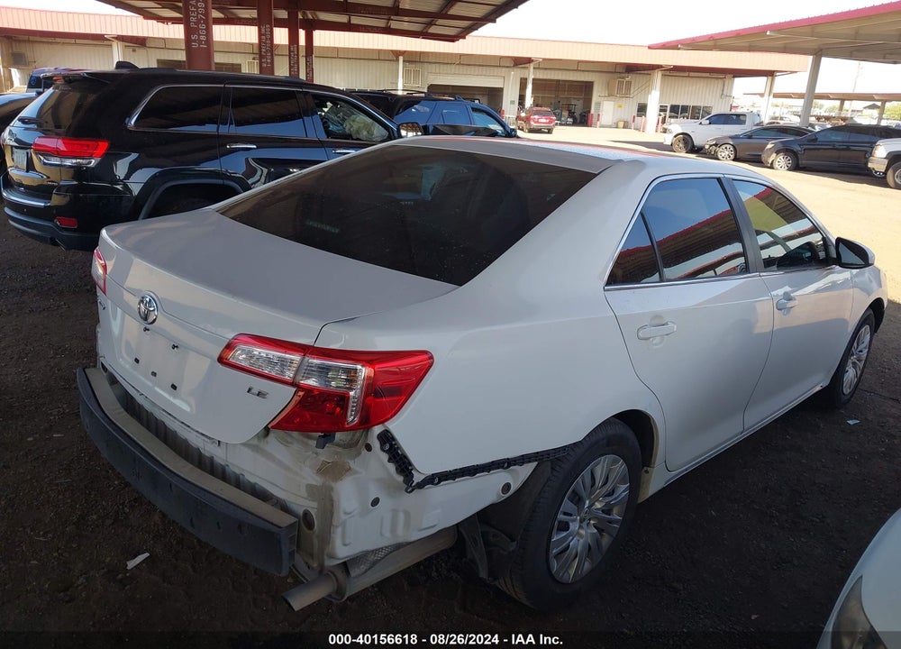 2012 TOYOTA CAMRY LE VIN: 4T4BF1FKXCR198624