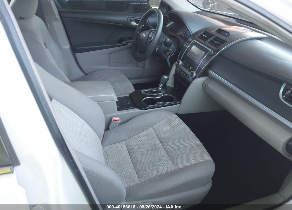 2012 TOYOTA CAMRY LE VIN: 4T4BF1FKXCR198624