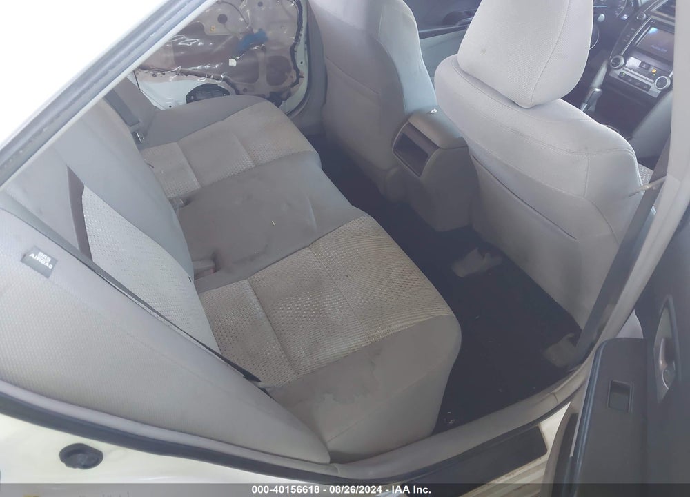 2012 TOYOTA CAMRY LE VIN: 4T4BF1FKXCR198624