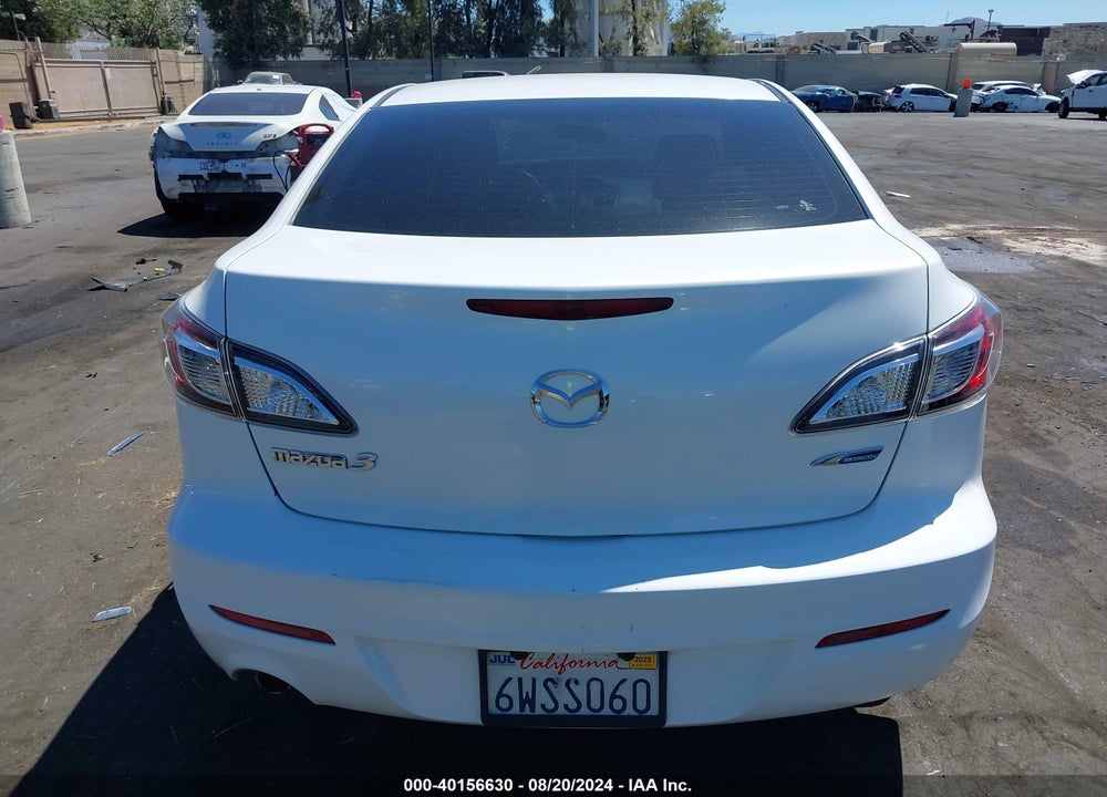 2012 MAZDA 3 I TOURING VIN: JM1BL1V89C1578407