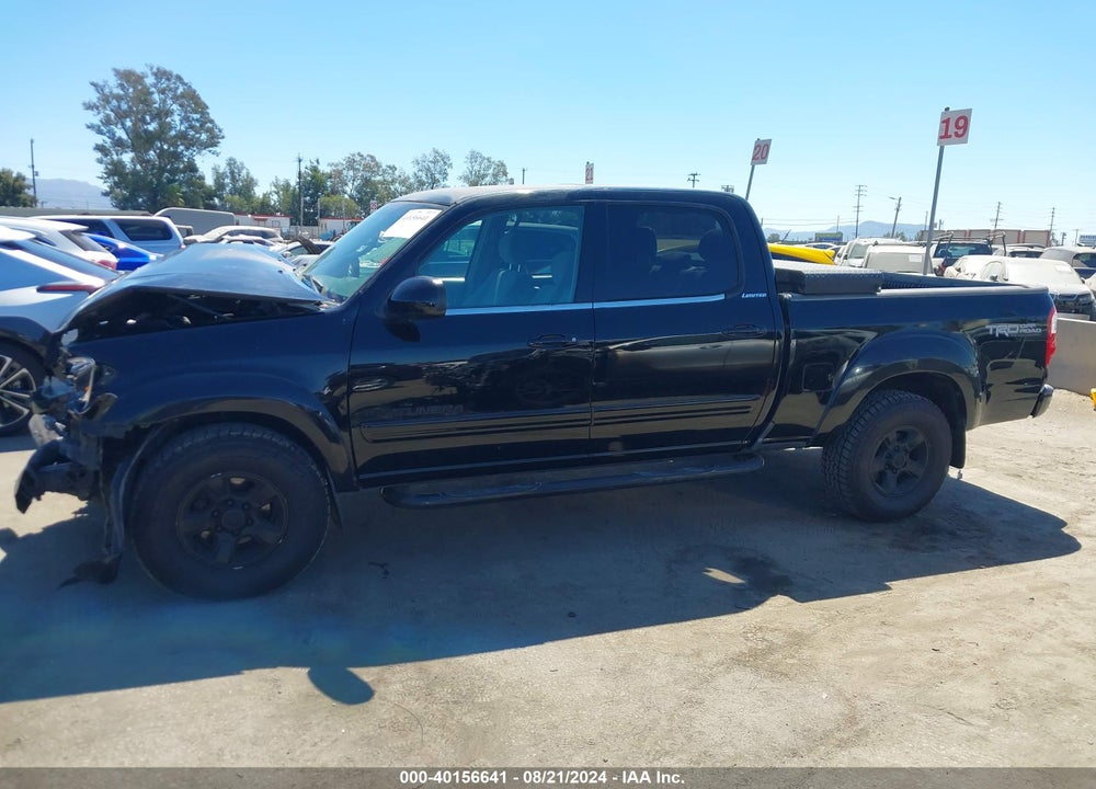 2006 TOYOTA TUNDRA LIMITED V8 VIN: 5TBET381X6S501360