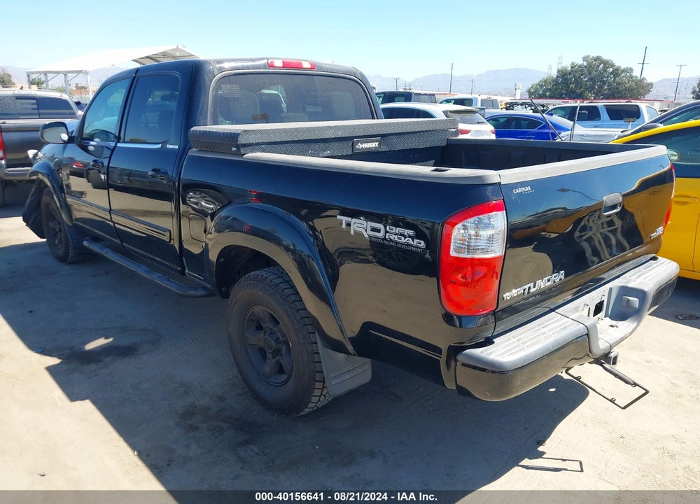 2006 TOYOTA TUNDRA LIMITED V8 VIN: 5TBET381X6S501360