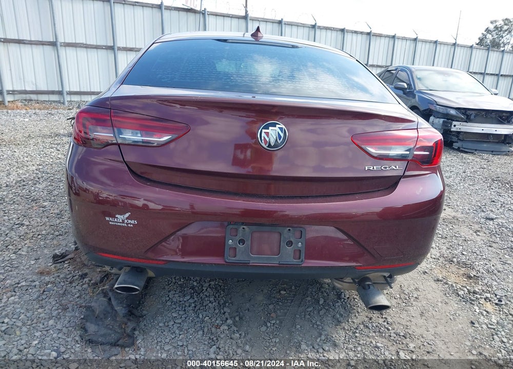 2019 BUICK REGAL SPORTBACK VIN: W04GL6SX9K1002226