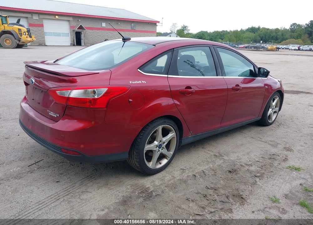 2013 FORD FOCUS TITANIUM VIN: 1FADP3J26DL348975
