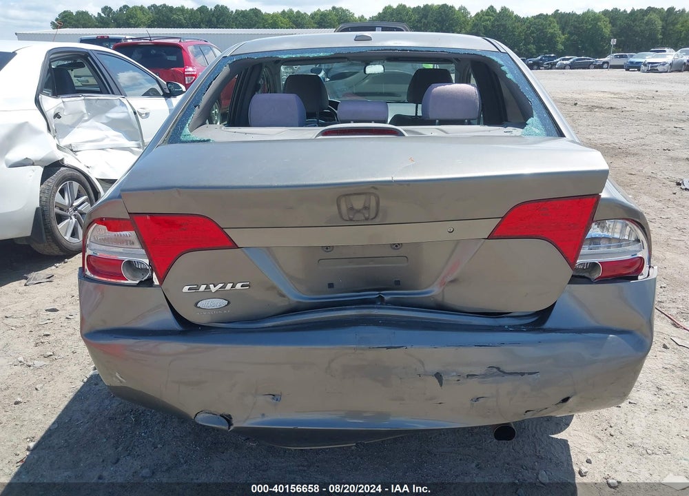 2007 HONDA CIVIC EX VIN: 1HGFA16807L038591