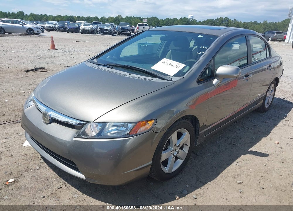 2007 HONDA CIVIC EX VIN: 1HGFA16807L038591