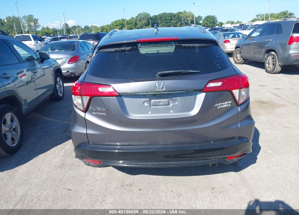2022 HONDA HR-V AWD SPORT VIN: 3CZRU6H12NM710947
