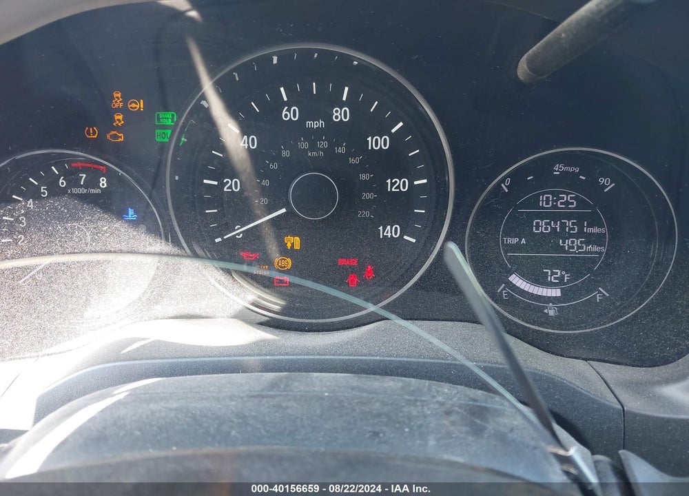 2022 HONDA HR-V AWD SPORT VIN: 3CZRU6H12NM710947