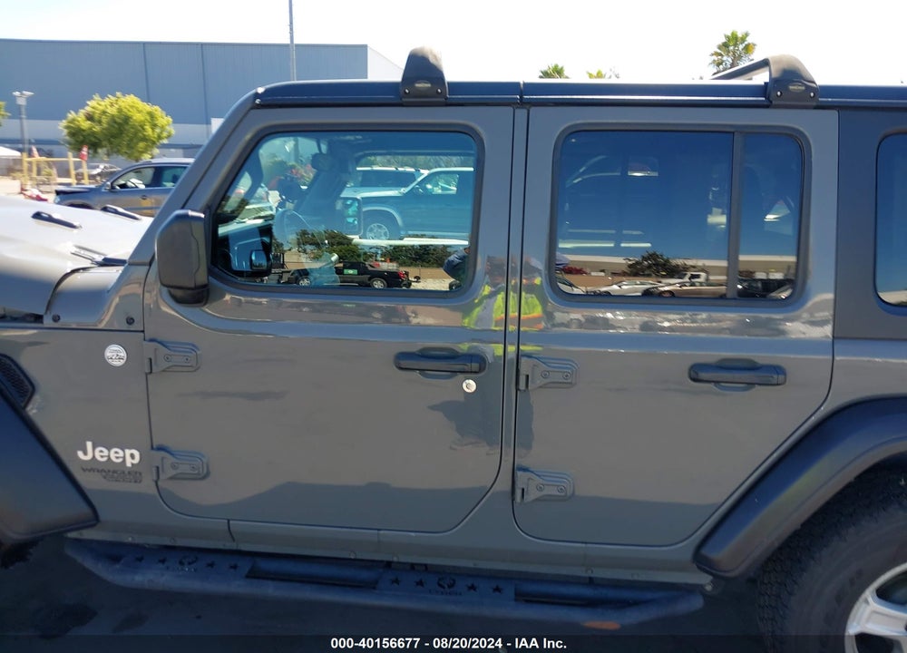 2019 JEEP WRANGLER UNLIMITED SPORT S 4X4 VIN: 1C4HJXDN7KW638082