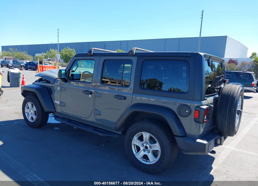 2019 JEEP WRANGLER UNLIMITED SPORT S 4X4 VIN: 1C4HJXDN7KW638082