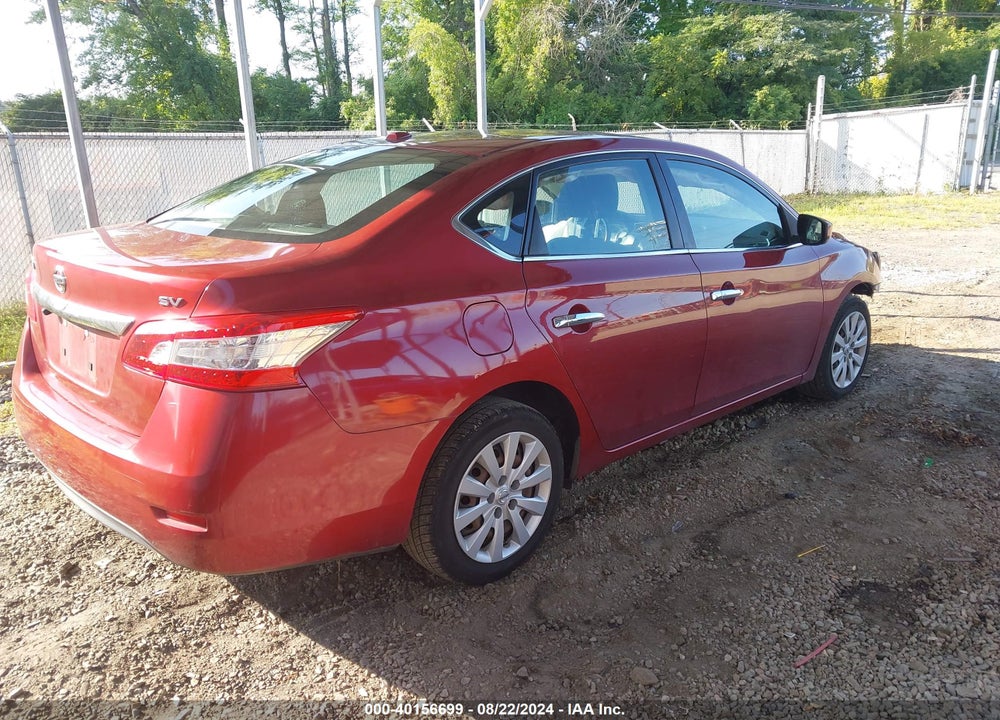 2015 NISSAN SENTRA FE+ S/S/SL/SR/SV VIN: 3N1AB7AP7FL664149