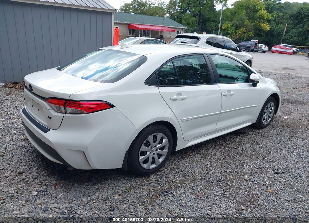 2021 TOYOTA COROLLA LE VIN: 5YFEPMAE3MP195736