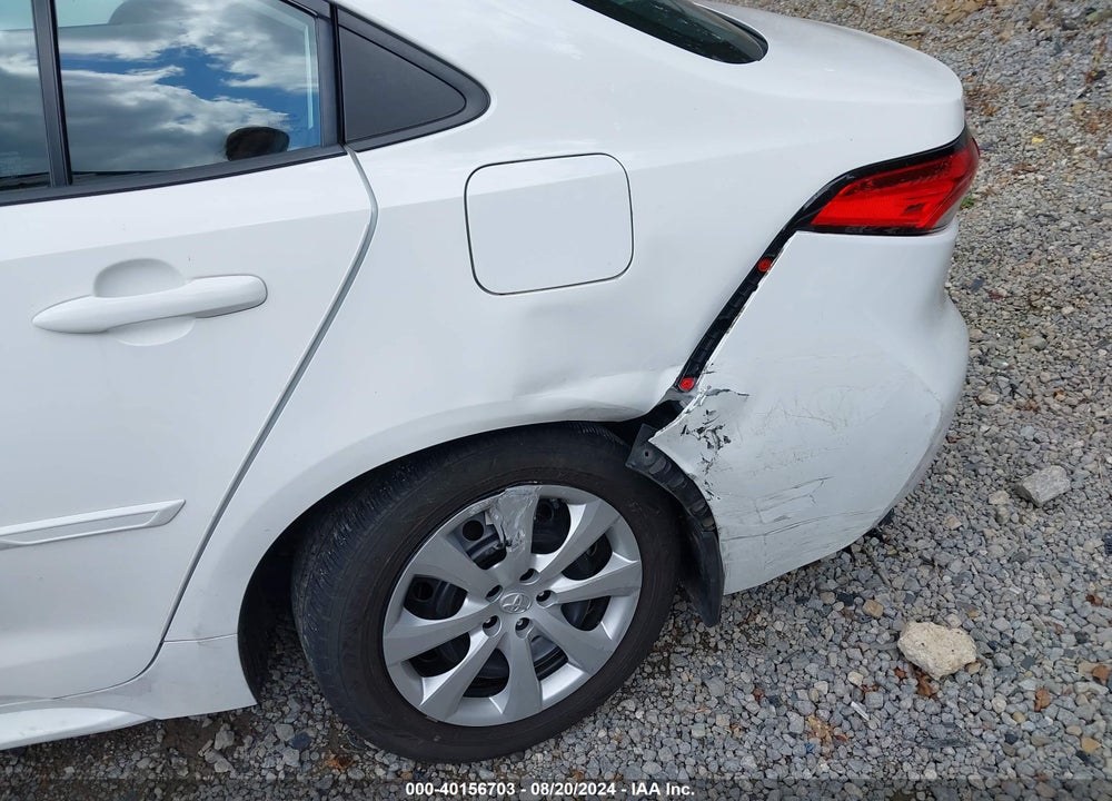 2021 TOYOTA COROLLA LE VIN: 5YFEPMAE3MP195736