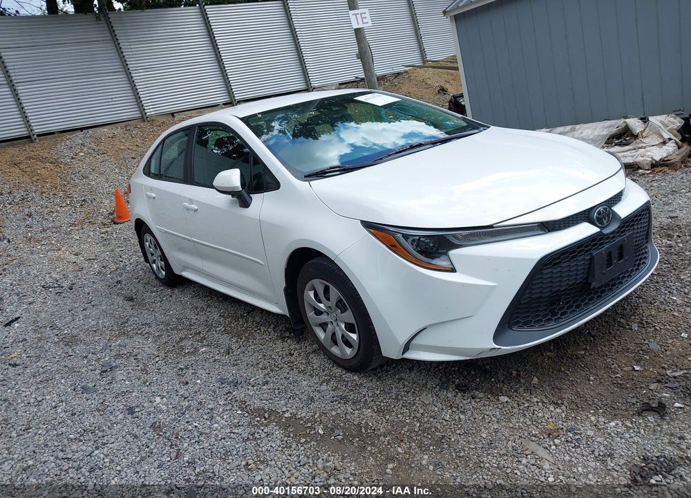2021 TOYOTA COROLLA LE VIN: 5YFEPMAE3MP195736