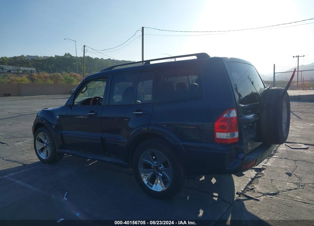 2003 MITSUBISHI MONTERO 20TH ANNIVERSARY/LIMITED VIN: JA4NW51S73J022457