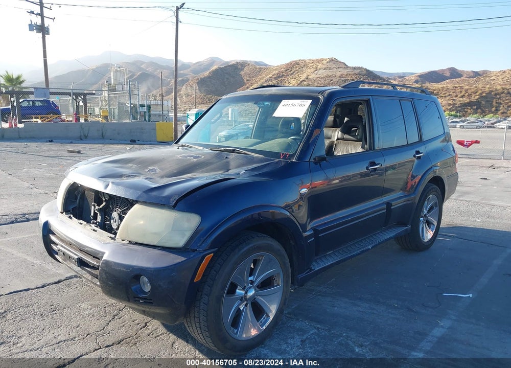 2003 MITSUBISHI MONTERO 20TH ANNIVERSARY/LIMITED VIN: JA4NW51S73J022457