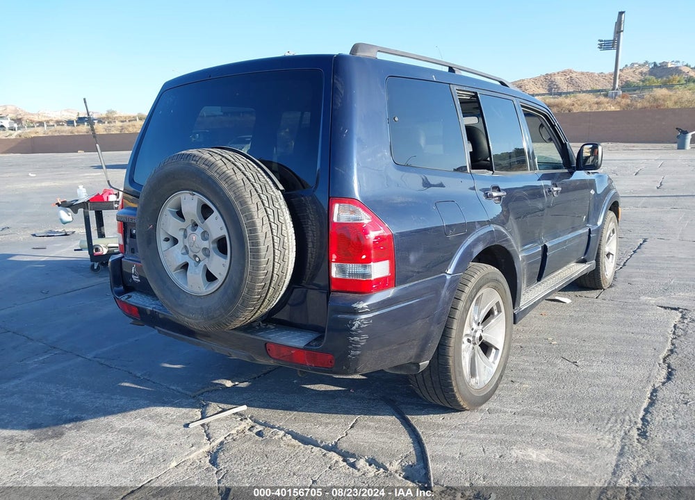 2003 MITSUBISHI MONTERO 20TH ANNIVERSARY/LIMITED VIN: JA4NW51S73J022457