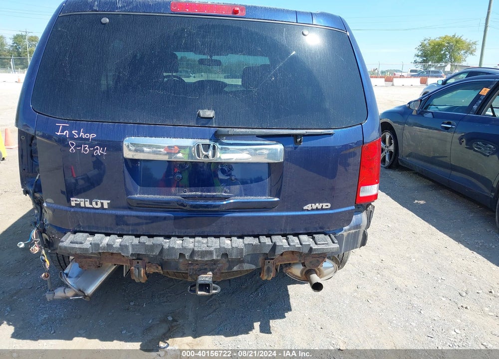 2014 HONDA PILOT EX-L VIN: 5FNYF4H79EB034022