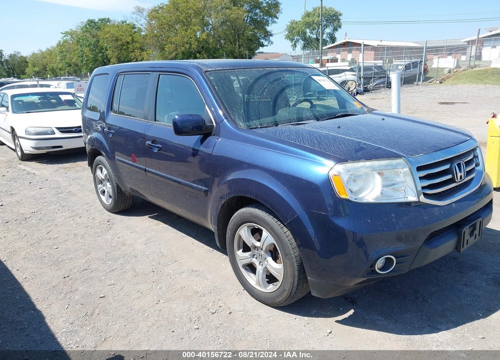 2014 HONDA PILOT EX-L VIN: 5FNYF4H79EB034022