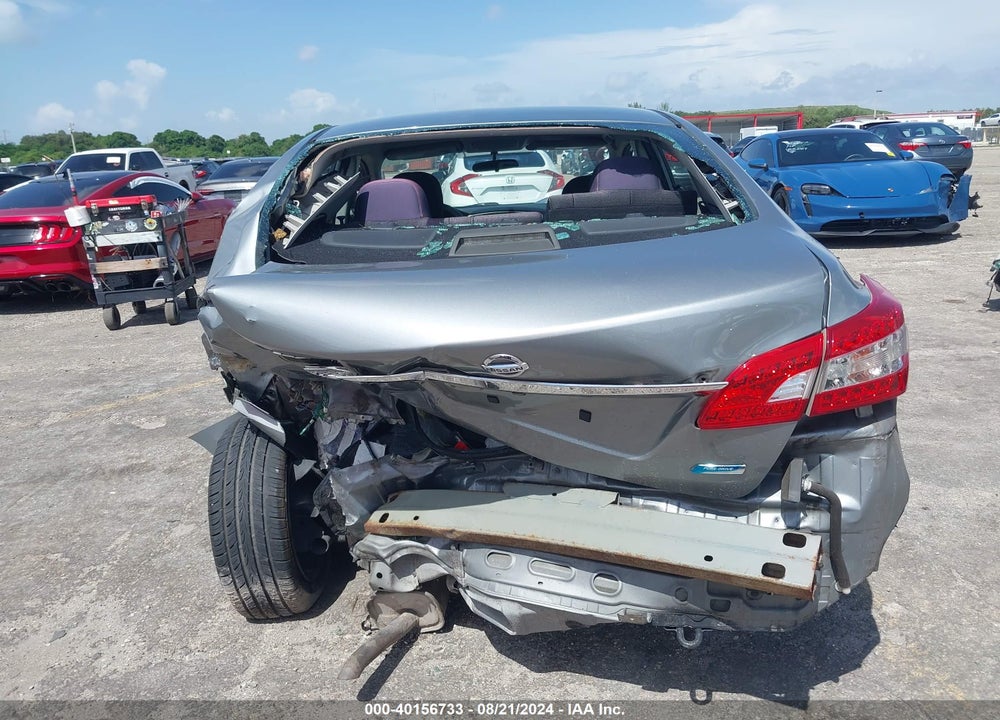 2013 NISSAN SENTRA S VIN: 3N1AB7AP8DL791487