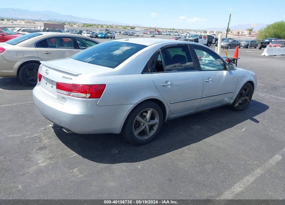 2007 HYUNDAI SONATA LIMITED/SE V6 VIN: 5NPEU46F67H263569