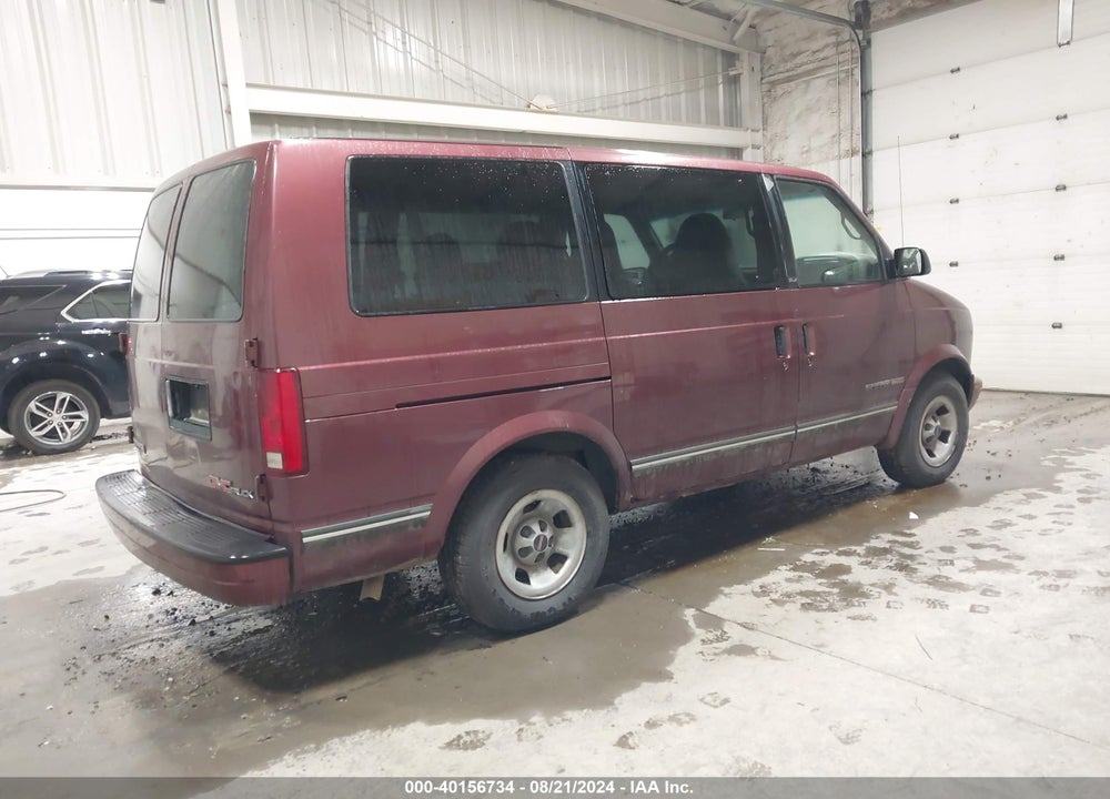 1996 GMC SAFARI XT VIN: 1GKEL19W4TB522234
