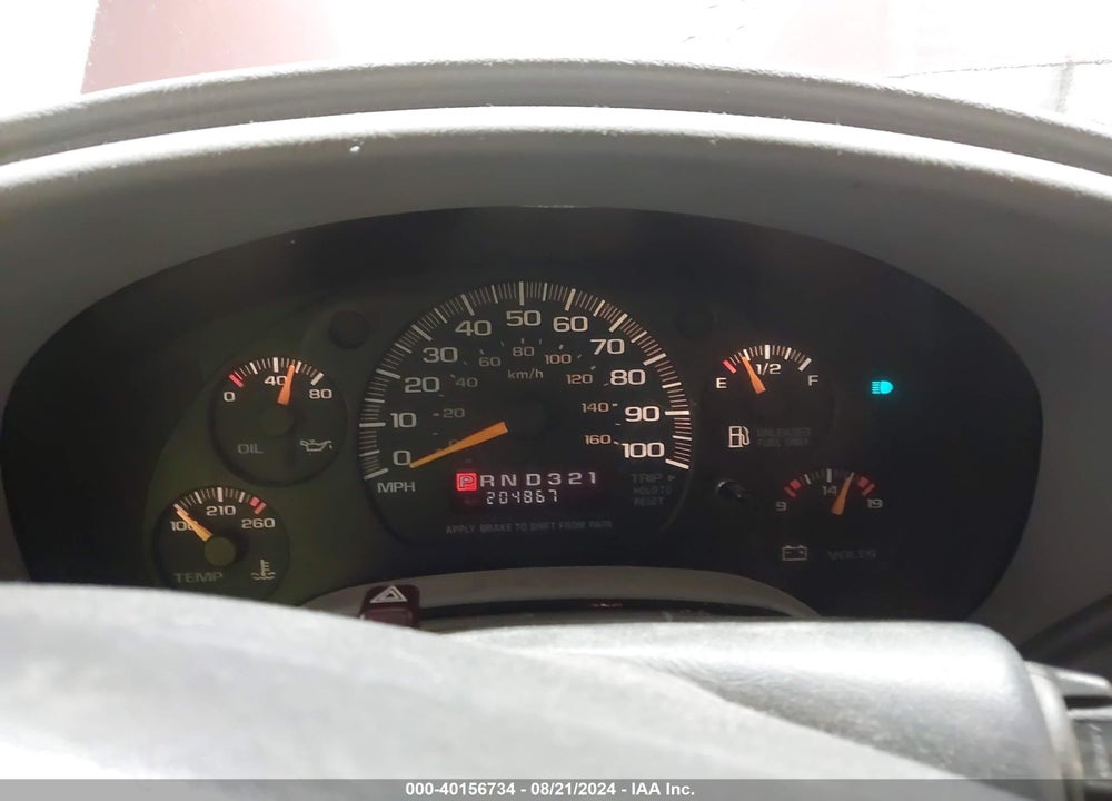 1996 GMC SAFARI XT VIN: 1GKEL19W4TB522234