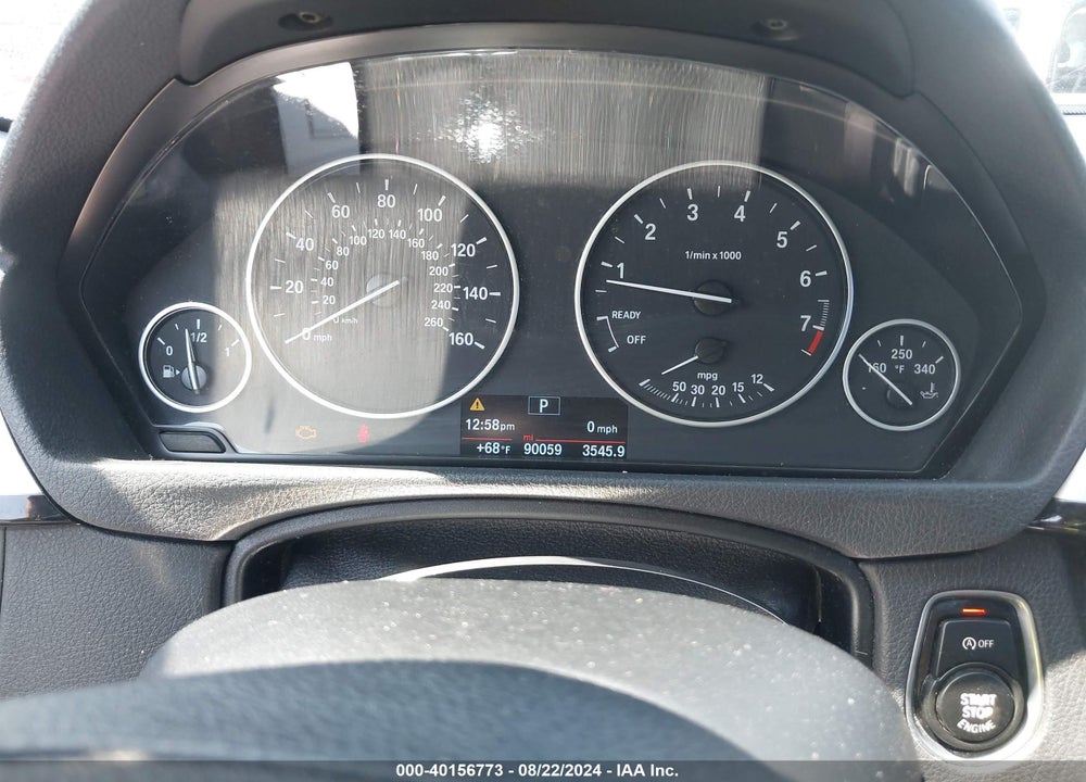 2016 BMW 320I VIN: WBA8E1G58GNT35058